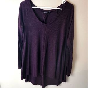 A.n.a long sleeve top